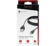 Hama KABEL USB-microUSB 3M HAMA czarny # - 1442594 - zdjęcie 4